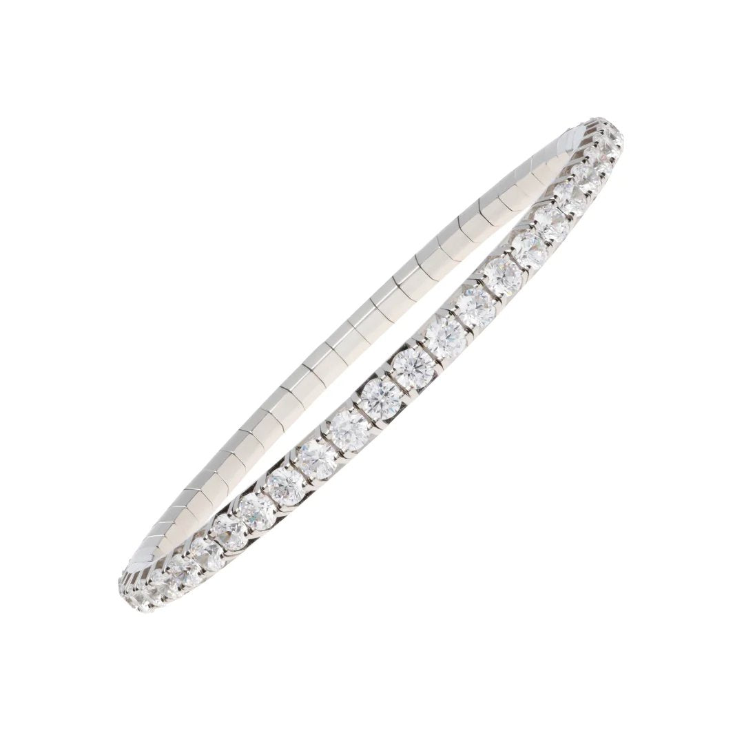 5.50 ctw Diamond Stretch Bracelet - Continental Diamond