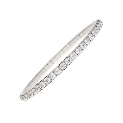 5.50 ctw Diamond Stretch Bracelet - Continental Diamond
