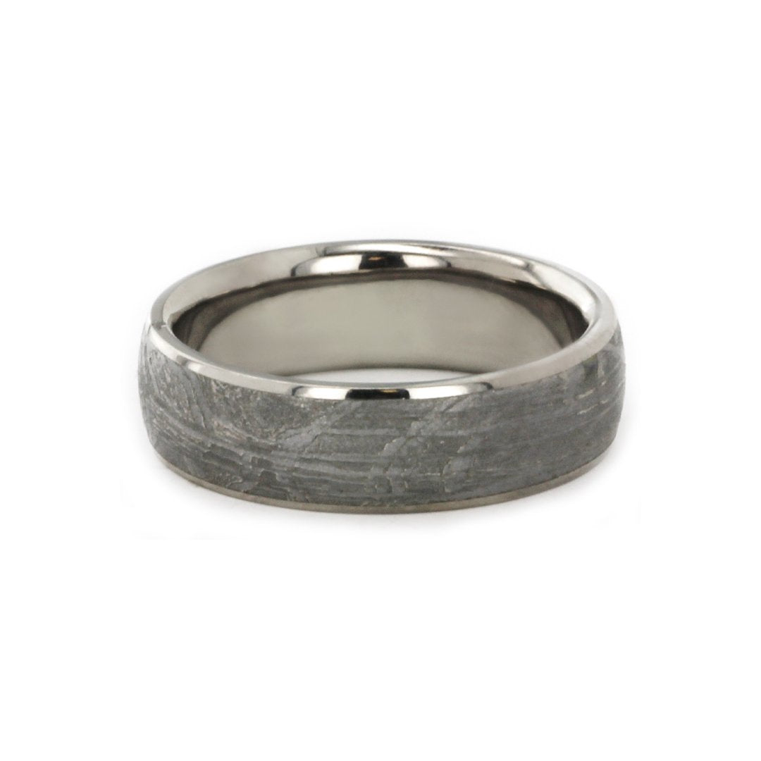 7MM Meteorite Classic Band - Continental Diamond
