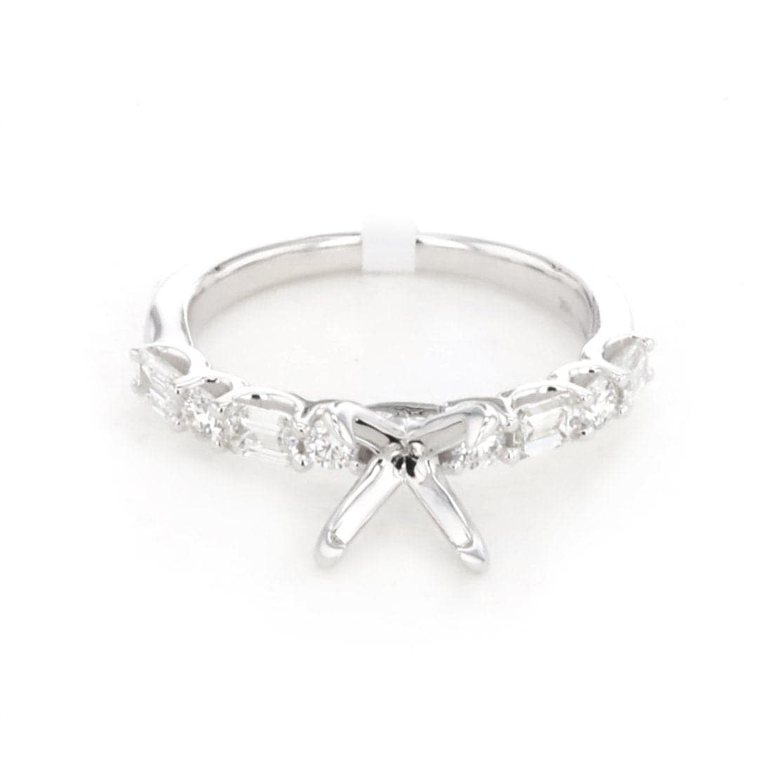 0.95 ctw Diamond Solitaire Engagement Ring - Continental Diamond