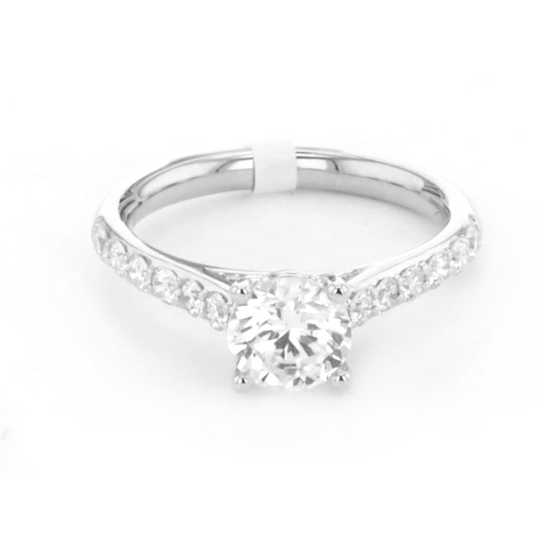 0.45 ctw Diamond Solitaire Engagement Ring