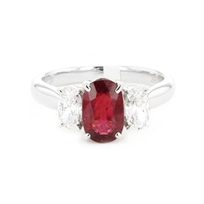 Ruby & Diamond Ring - Continental Diamond