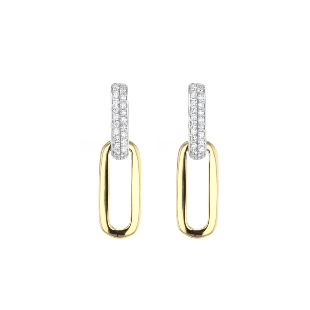 0.27 ctw Diamond Drop Earrings - Continental Diamond