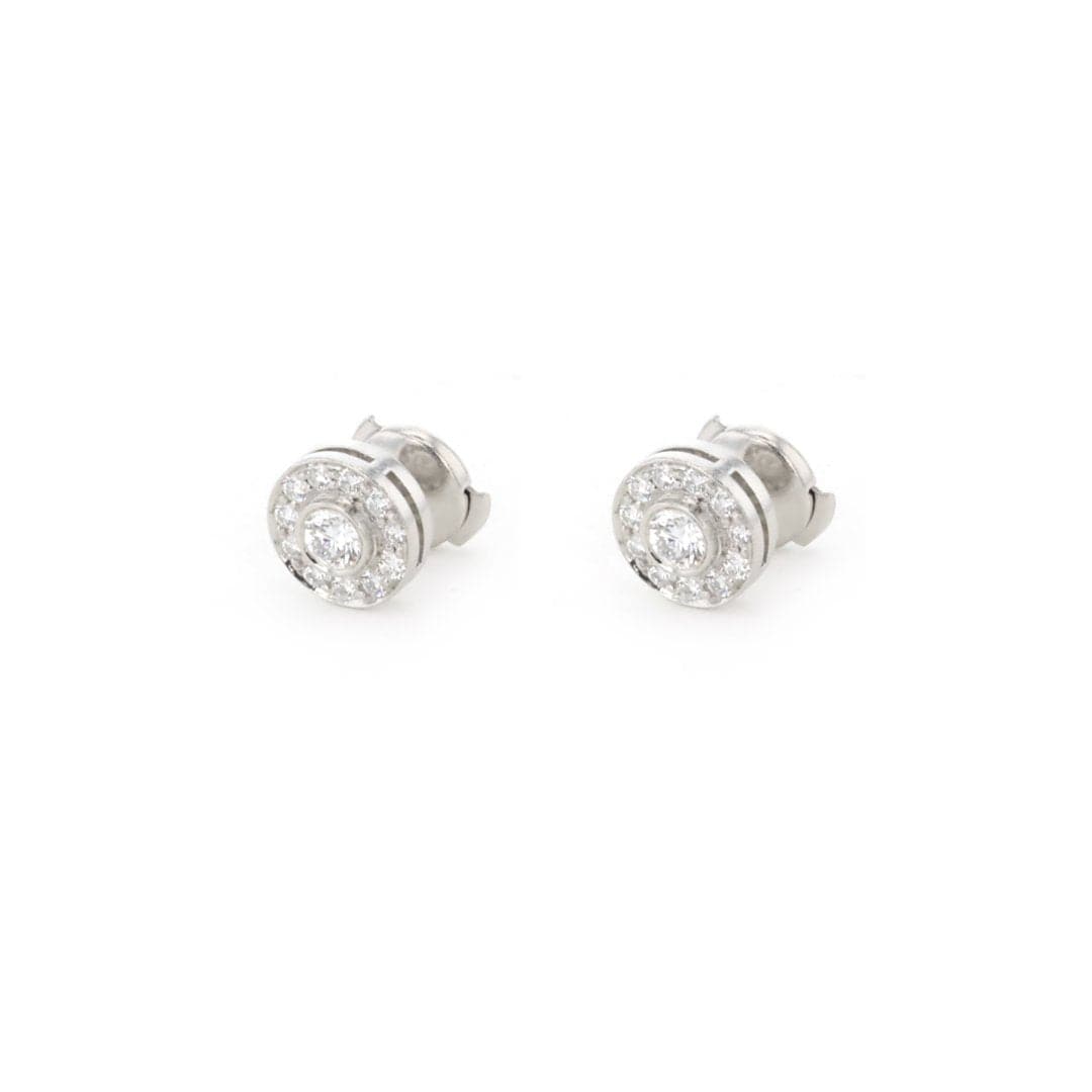 Diamond Circlet Earrings