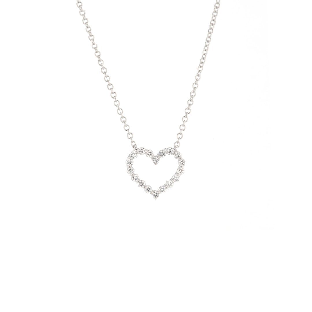 0.25 ctw Diamond Heart Necklace