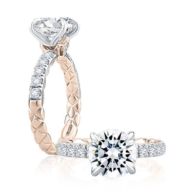 0.46 ctw Diamond Solitaire Engagement Ring - Continental Diamond