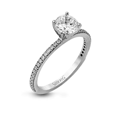 0.13 ctw Diamond Solitaire Engagement Ring - Continental Diamond