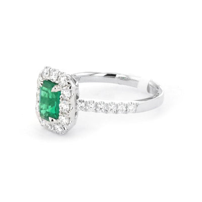 Emerald & Diamond Ring - Continental Diamond
