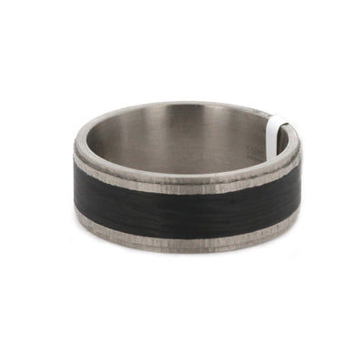 8MM Black Carbon Band - Continental Diamond