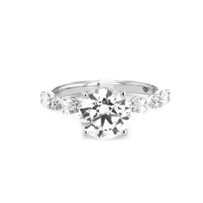 0.64 ctw Diamond Solitaire Engagement Ringi - Continental Diamond