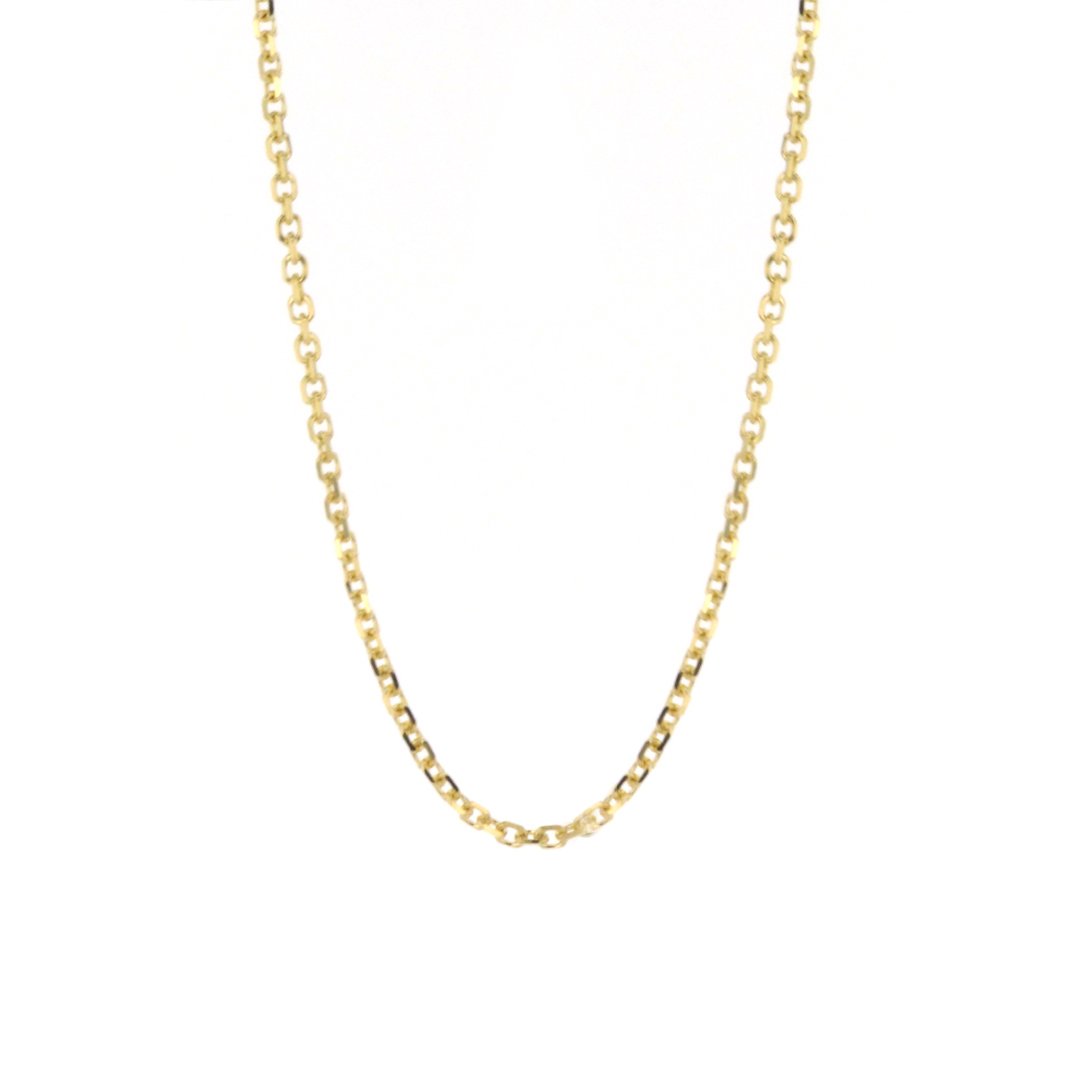 18" 1.1MM Cable Link Chain - Continental Diamond