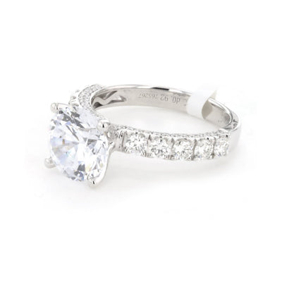 0.92 ctw Diamond Solitaire Engagement Ring - Continental Diamond