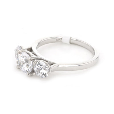 2.00 ctw Diamond Three-Stone Engagement Ring