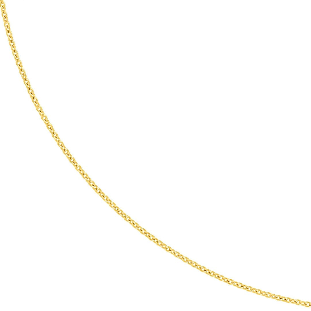 20" 0.9MM Cable Chain - Continental Diamond