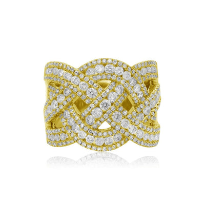 1.96 ctw Diamond Band - Continental Diamond