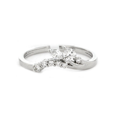 0.31 ctw Diamond Contour Band - Continental Diamond