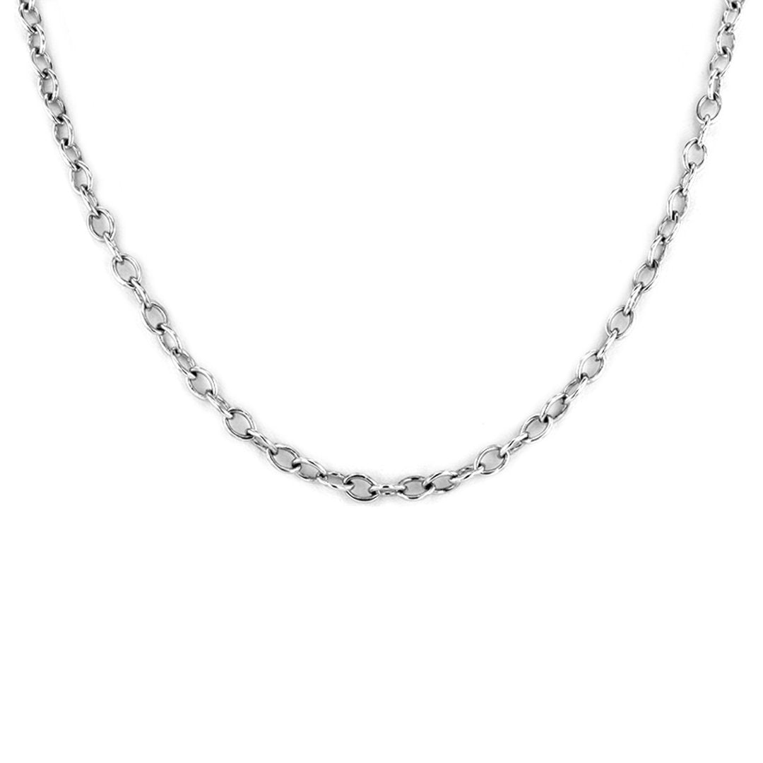 18" 4.8MM Sterling Silver Chain