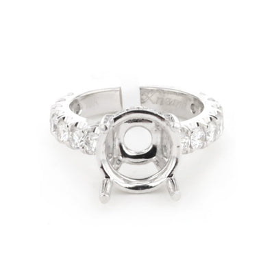 1.52 ctw Diamond Solitaire Engagement Ring - Continental Diamond