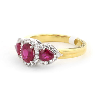 Ruby & Diamond Ring - Continental Diamond