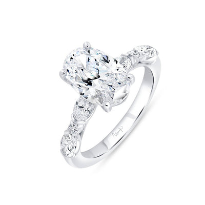 0.78 ctw Diamond Solitaire Engagement Ring - Continental Diamond