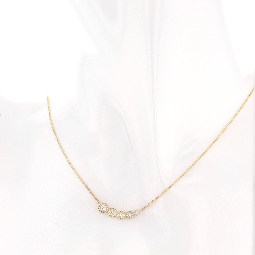 0.32 ctw Diamond Necklace - Continental Diamond