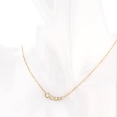 0.32 ctw Diamond Necklace - Continental Diamond