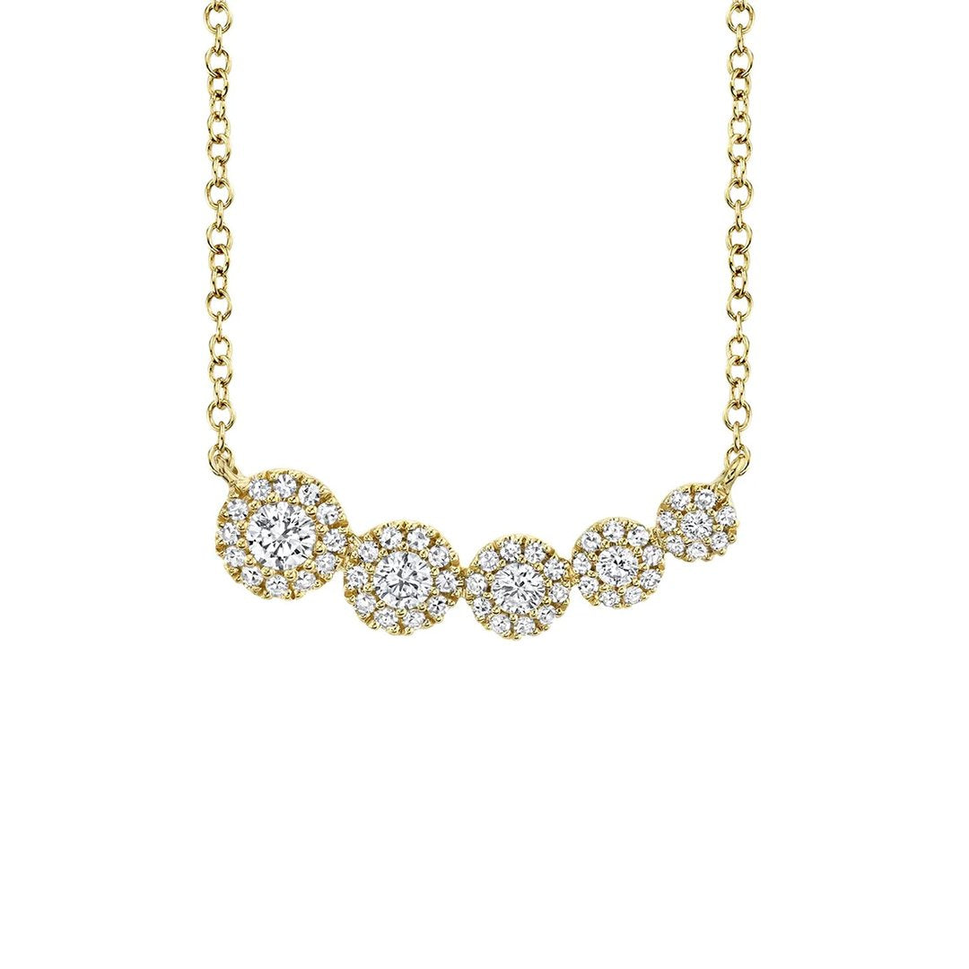 0.32 ctw Diamond Necklace - Continental Diamond