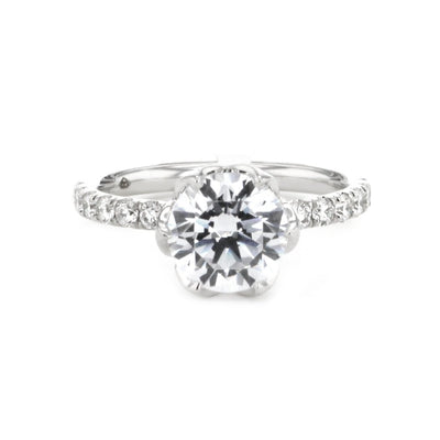 0.41 ctw Diamond Solitaire Engagement Ring - Continental Diamond
