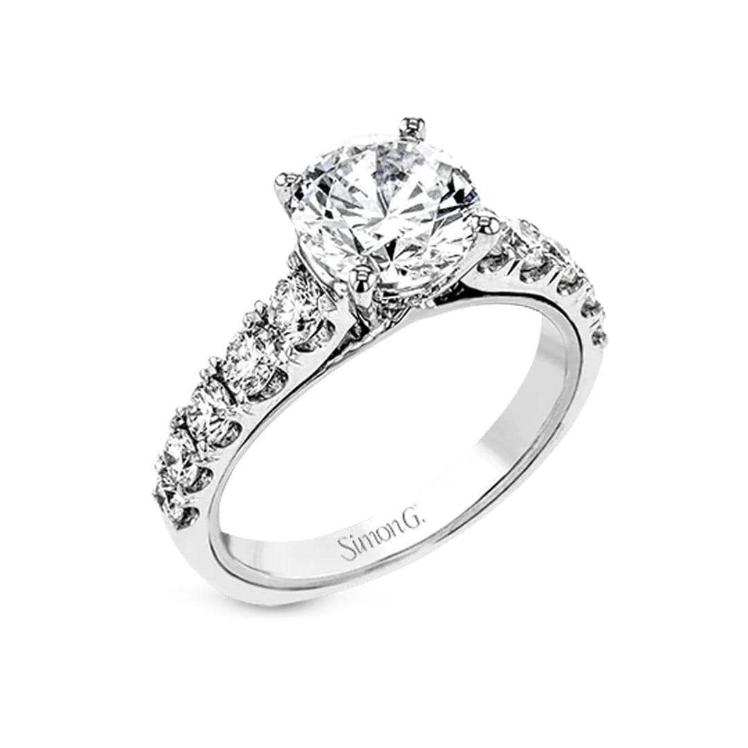 0.84 ctw Diamond Solitaire Engagement Ring - Continental Diamond
