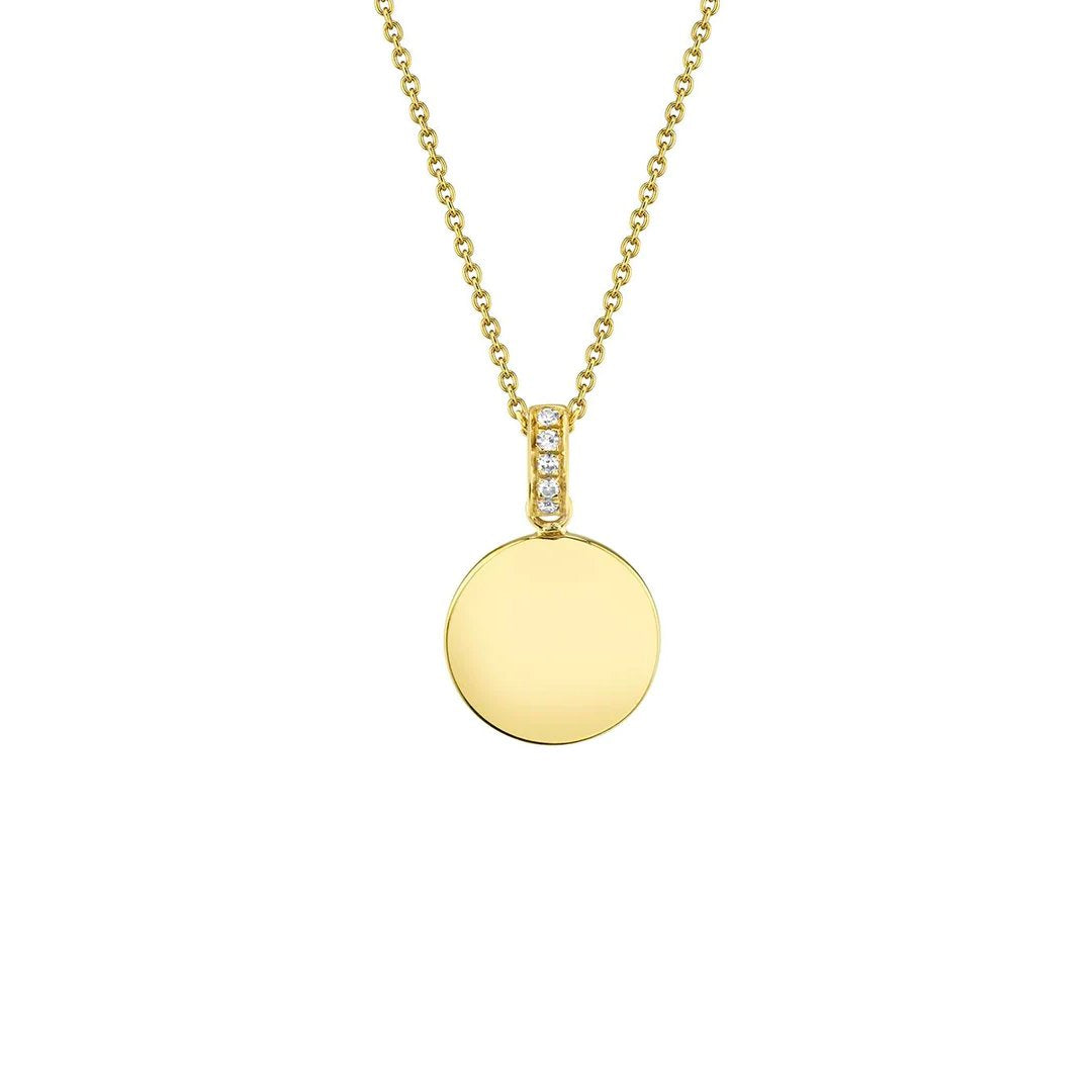 0.02 ctw Diamond Pendant Necklace - Continental Diamond