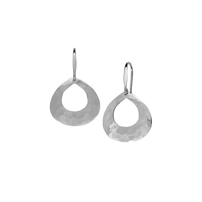 Silver Gum Drop Earrings - Continental Diamond
