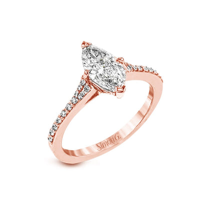 0.16 ctw Diamond Solitaire Engagement Ring - Continental Diamond