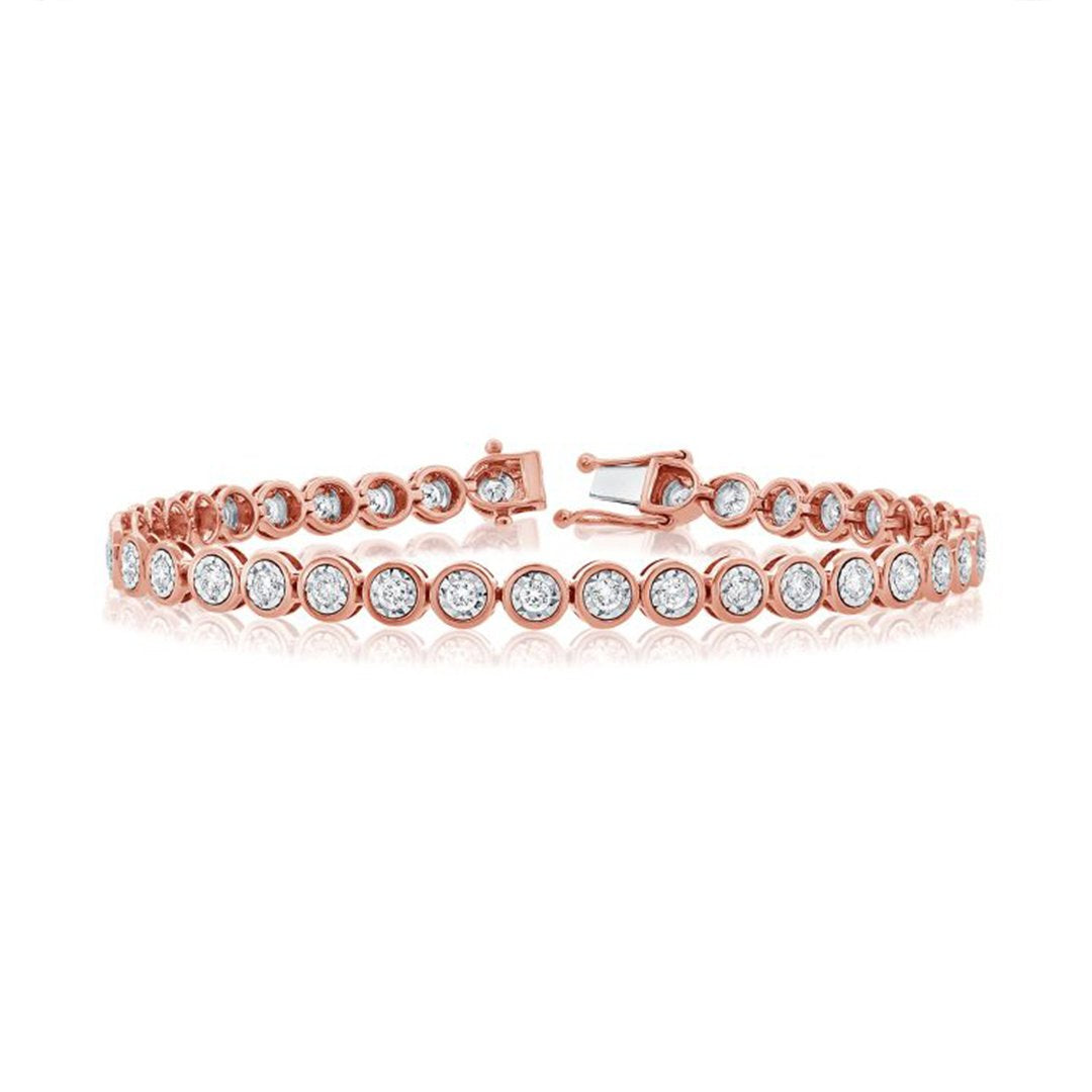1.89 ctw Diamond Tennis Bracelet - Continental Diamond