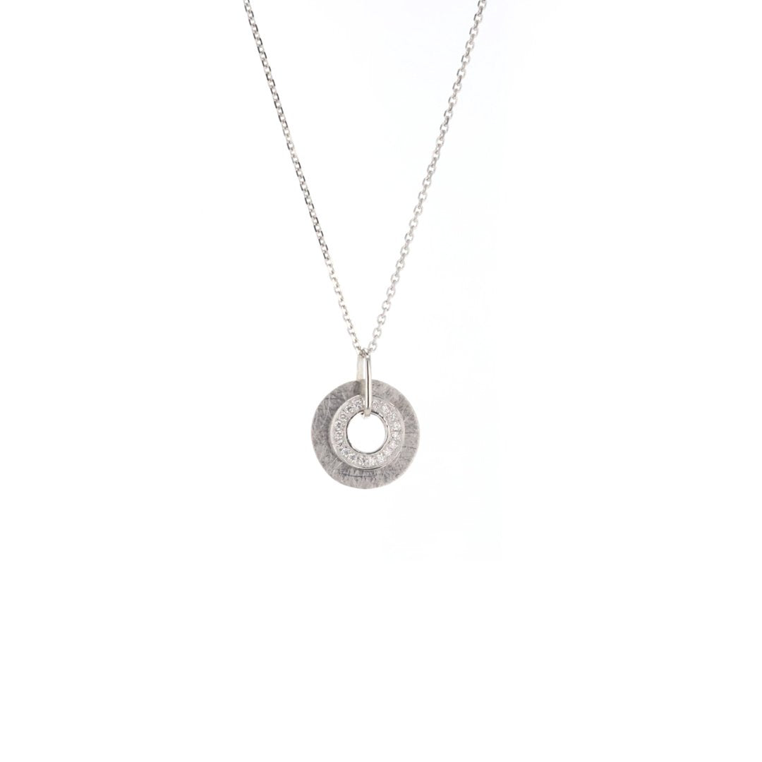 0.10 ctw Diamond Pendant Necklace - Continental Diamond