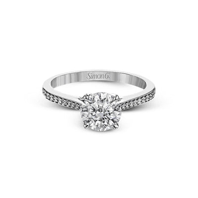 0.17 ctw Diamond Solitaire Engagement Ring - Continental Diamond