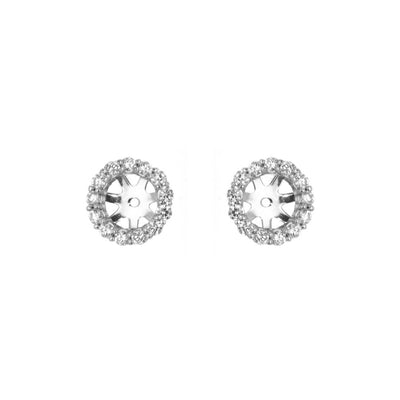 0.80 ctw Diamond Earring Jackets - Continental Diamond