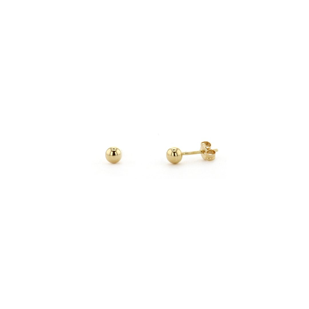 4MM Ball Stud Earrings
