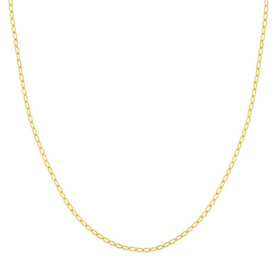 2.1MM Paper Clip Chain - Continental Diamond