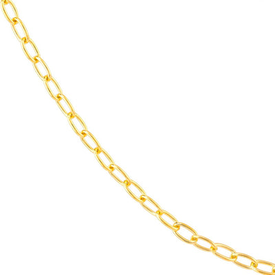 2.1MM Paper Clip Chain - Continental Diamond
