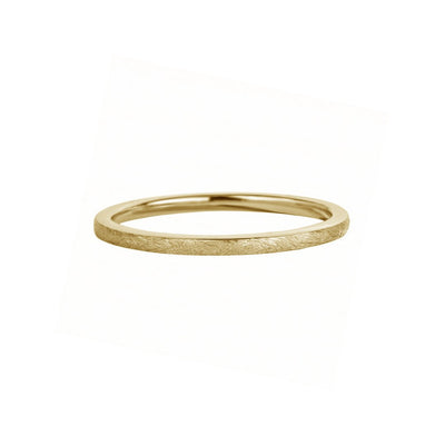1.5MM Brushed Finish Band - Continental Diamond