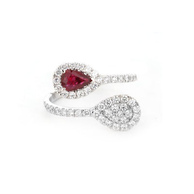 Ruby & Diamond Ring - Continental Diamond
