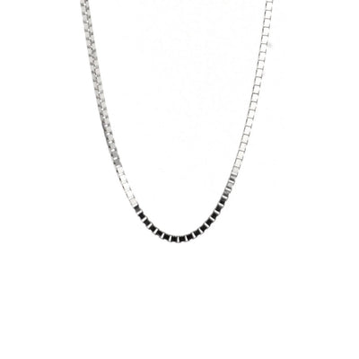 16" 0.9MM Box Chain - Continental Diamond