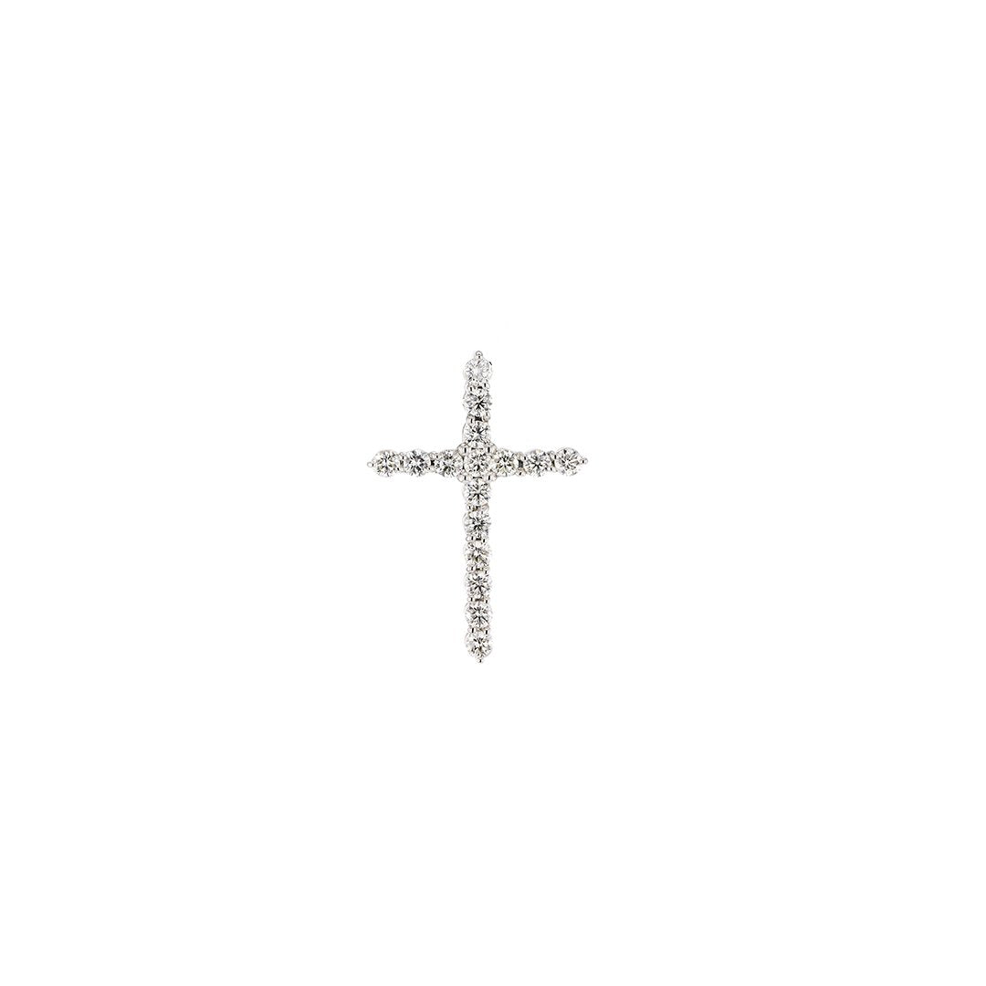 4.10 ctw Diamond Cross Pendant