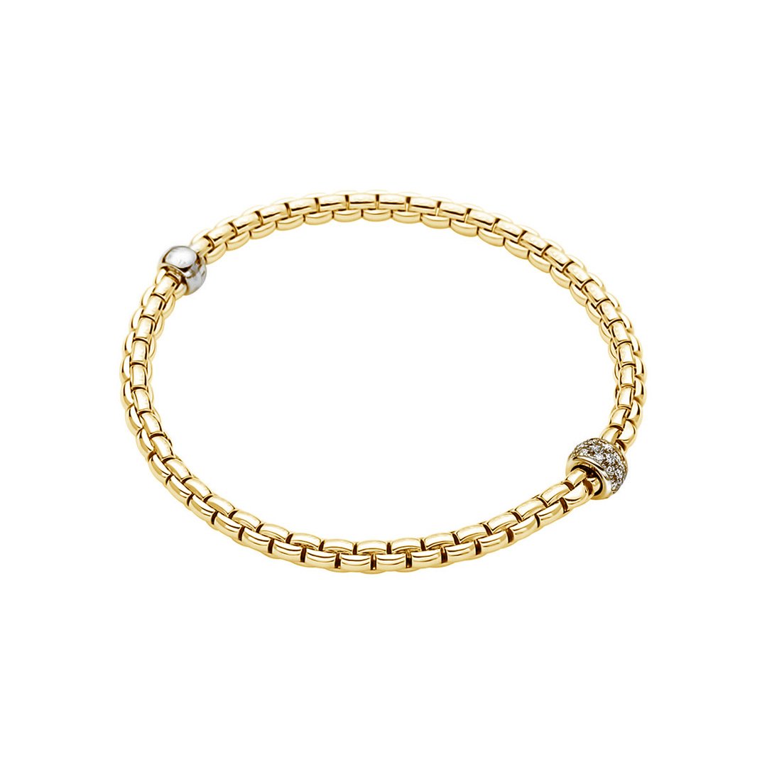 0.19 ctw Diamond Stretch Flex Bracelet - Continental Diamond