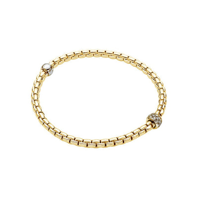 0.19 ctw Diamond Stretch Flex Bracelet - Continental Diamond