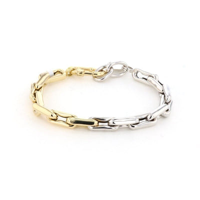 Extra Small Link Bracelet - Continental Diamond