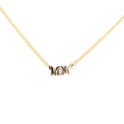 MOM necklace - Continental Diamond